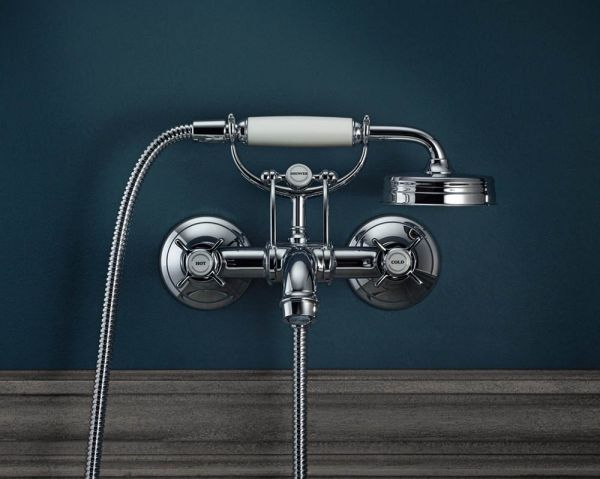 Axor Montreux 2-Griff-Wannenarmatur Aufputz chrom 16540000