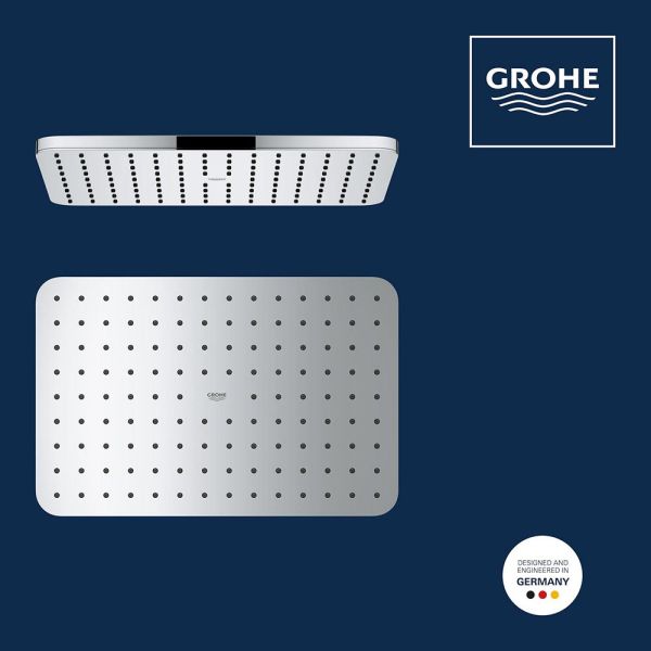 Grohe Vitalio Joy+ 350x230 Kopfbrause mit AquaCalibrator, chrom