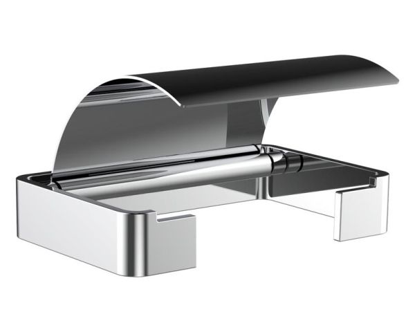 emco loft Starter-Set Papierhalter mit Deckel, chrom