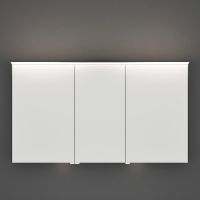 Vorschau: Burgbad Sinea 3.0 LED-Spiegelschrank 140x80cm passend zu Doppelwaschtisch