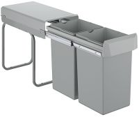 Vorschau: Grohe Blue Mülltrennsystem für Küchenschrank ab 30cm, 2x15Liter, grau