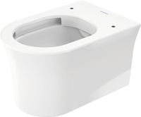 Vorschau: Duravit White Tulip Wand-WC 54x37cm, rund, Rimless®, weiß 2576092000