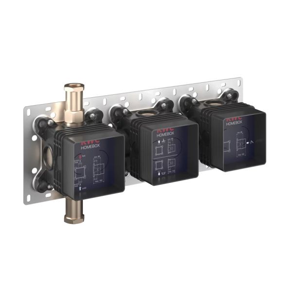 KWC Homebox Unterputzeinheit 2 Verbraucher 39.006.261.931, 125287