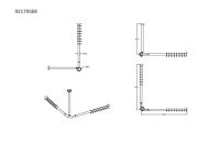 Vorschau: Villeroy&Boch ViCare Duschstange für Vorhang, über Eck (ohne Vorhang),120x120cm, weiß 92170768