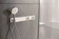 Vorschau: Hansgrohe Raindance Select S Handbrause 120 3jet, EcoSmart 9 l/min, weiß/chrom