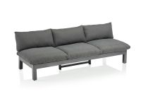 KETTLER COMFORT 3-Sitzer/Liege, Sunbrella®, anthrazit/ graphite