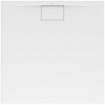 Villeroy&Boch Architectura 90x90cm MetalRim Duschwanne, superflach, Randhöhe 1,5cm weiß