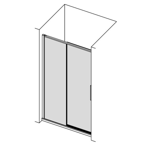 Provex Toga TN Nischenschiebetür mit Festfeld