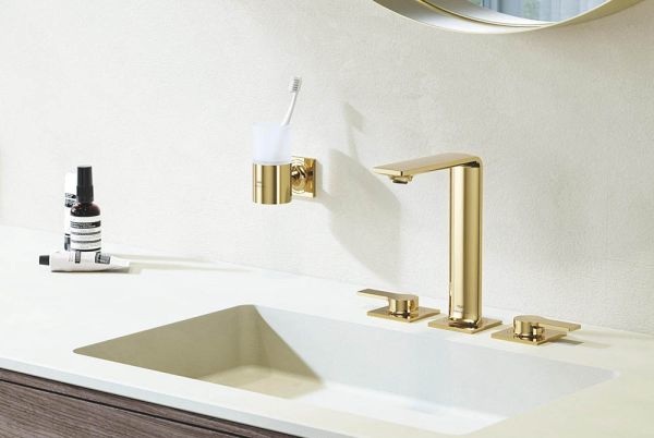 Grohe Allure 3-Loch-Waschtischarmatur mit Ablaufgarnitur