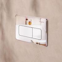 Vorschau: hansgrohe iFrame Original Q Betätigungsplatte, softsquare, für 2-Mengen-Spülung Vorschau: hansgrohe iFrame Original Q Betätigungsplatte, softsquare, für 2-Mengen-Spülung