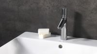 Vorschau: Hansgrohe Talis Select S Waschtischmischer 100 mit Zugstangen-Ablaufgarnitur, chrom