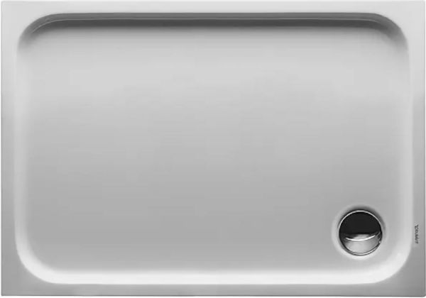 Duravit D-Code Duschwanne rechteckig 70x100cm, Sanitäracryl, weiß 720093000000000