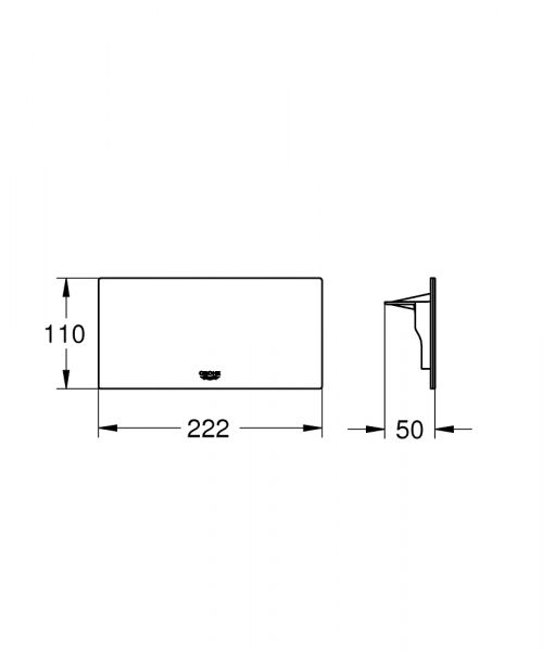 Grohe Plus EasyReach Ablage