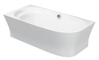 Vorschau: Duravit Cape Cod Eck-Badewanne 190x90cm Ecke links, Mineralguss, weiß 700362000000000