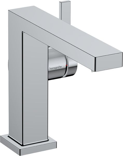 Hansgrohe Tecturis E Waschtischarmatur 110 Fine CoolStart wassersparend+, Push-Open, chrom 73020000