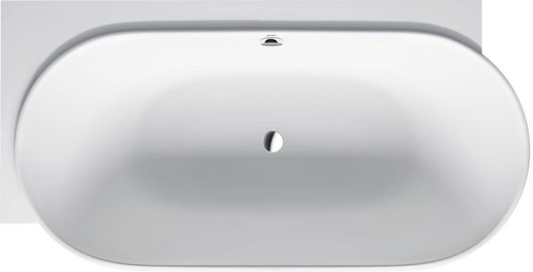 Duravit Luv Eck-Badewanne oval 185x95cm, Ecke links, weiß