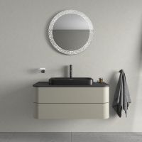 Vorschau: Duravit Happy D.2 Plus Aufsatzbecken 60x40cm anthrazit