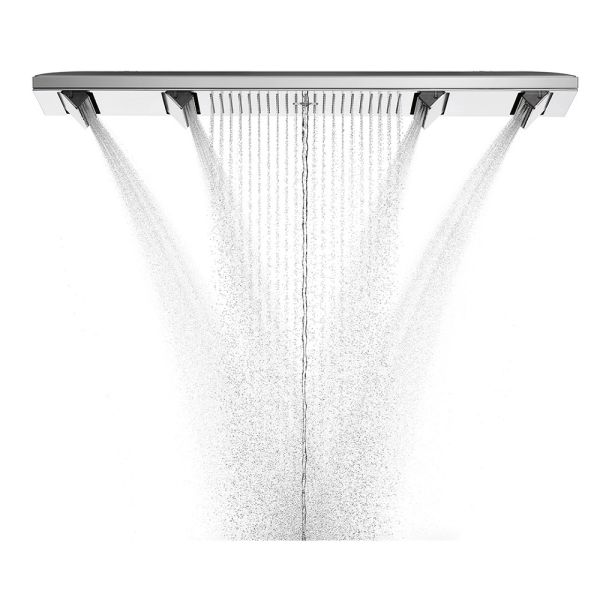 Axor ShowerSolutions ShowerHeaven/Edge Duschsystem chrom