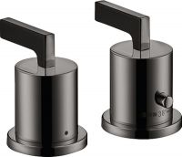 polished black chrome