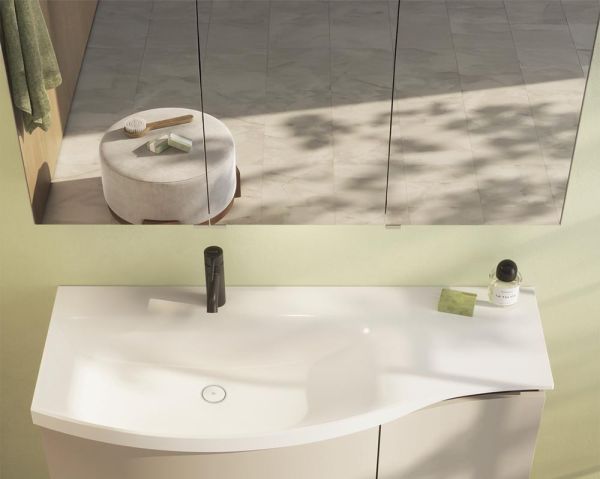 Burgbad Sinea 3.0 LED-Spiegelschrank 120x80cm, Türanschlag links, rechts, rechts