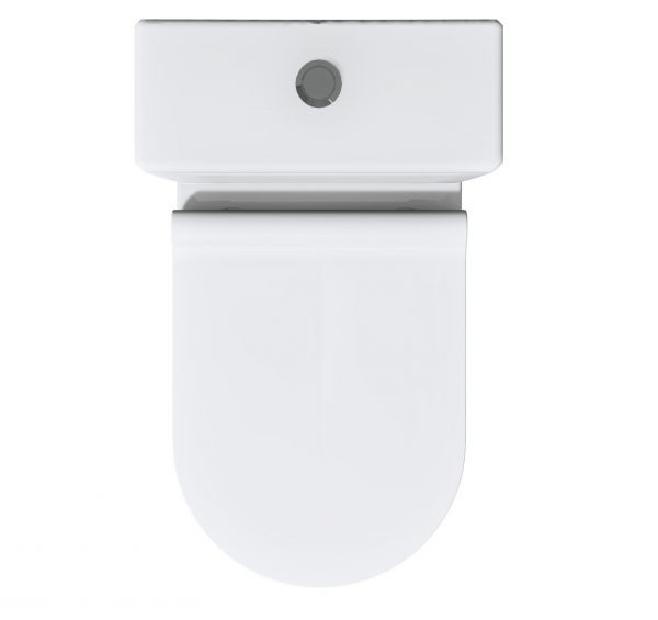 Catalano Sfera Stand-WC Kombi 63x35cm, Tiefspüler, inkl. Spülkasten, weiß CATAglaze+ MPSFRSET