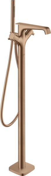 Axor Citterio E Wannenthermostat bodenstehend brushed red gold 36416310