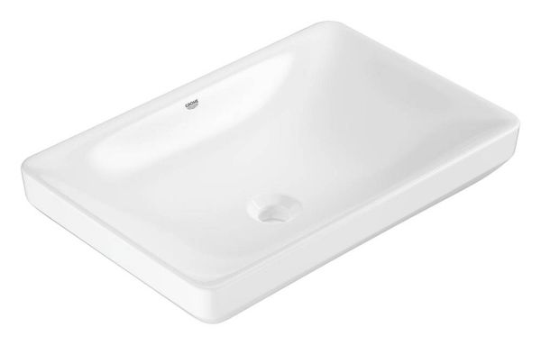 Grohe Euro Keramik Aufsatzschale 60cm mit Überlauf, weiß