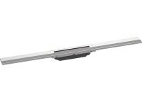 Vorschau: Hansgrohe RainDrain Flex Fertigset Duschrinne 80cm, kürzbar, edelstahl gebürstet 56044800