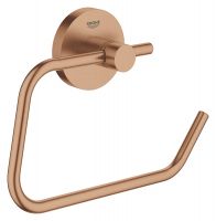 Grohe Essentials WC-Papierhalter ohne Deckel, warm sunset gebürstet