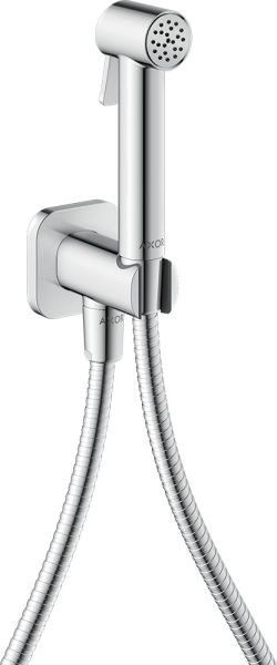 Axor Bidette Showers Bidetbrause 1jet für Kaltwasser, softsquare, chrom 