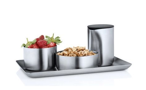 blomus BASIC Snackschale M, edelstahl matt