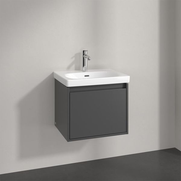 Villeroy&Boch Skyla Waschtischunterschrank C78300 52cm, 1 Auszug, graphite C78300VR
