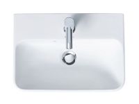 Vorschau: Duravit ME by Starck Waschtisch rechteckig 60x46cm, mit Hahnloch und Überlauf, weiß 2335600000