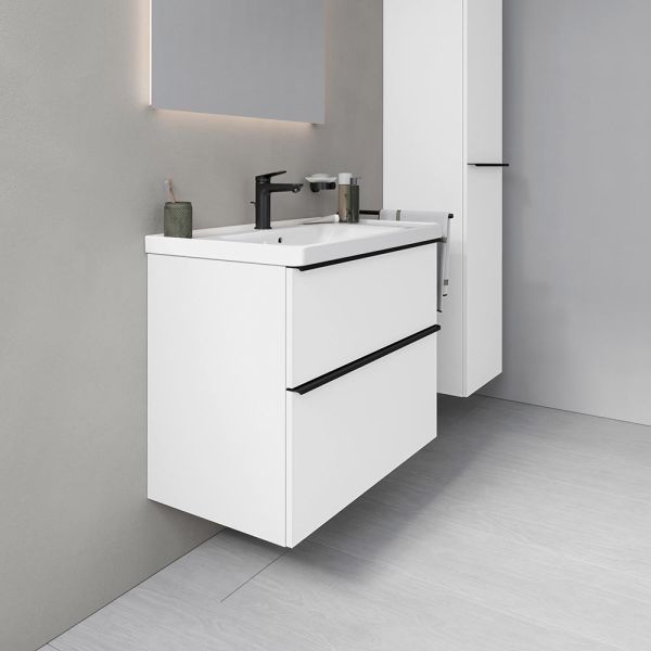Duravit D-Neo Möbelset 80cm Waschtisch mit Unterschrank
