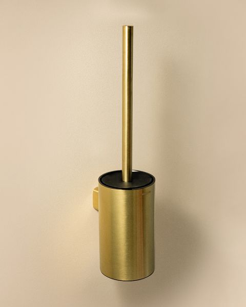 Cosmic Architect S+ Toilettenbürstenhalter Wandmontage, gold gebürstet