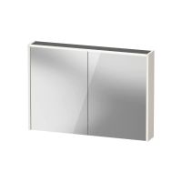 Duravit D-Code 2.0 LED-Spiegelschrank, weiß hochglanz DC7107022220000