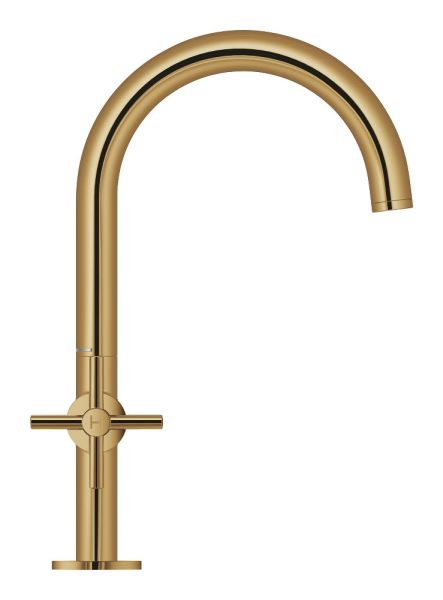 Grohe Atrio 2-Griff-Waschtischmischer L-Size, Kreuzgriffe