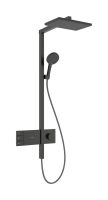 Vorschau: hansgrohe Raindance Alive Q Duschsystem brushed black chrome 24591340
