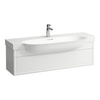 Laufen The New Classic Waschtischunterbau 120cm, 2 Schubladen, passend zu Möbelwaschtisch 81385.8, weiß, H4060510856311