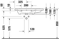 Vorschau: Duravit D-Neo Waschtisch rechteckig 80x48cm, mit Überlauf, ohne Wondergliss, weiß 2369800000