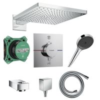 hansgrohe ShowerSelect Comfort E Duschsystem Unterputz, chrom