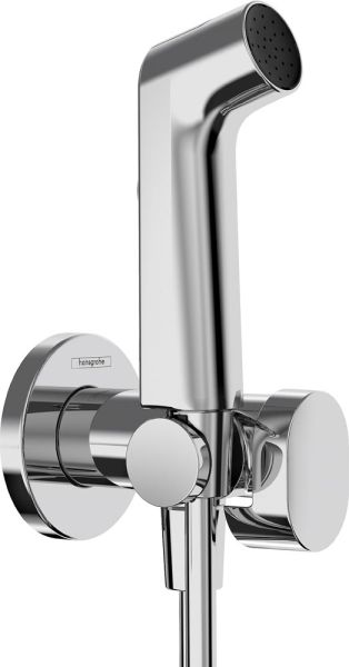 hansgrohe Bidetbrause S für Warmwasser chrom 29232000