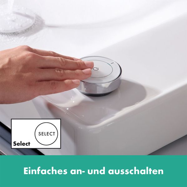 Hansgrohe Tecturis E 2-Loch Waschtischarmatur 150 CoolStart mit Ablaufgarnitur, chrom