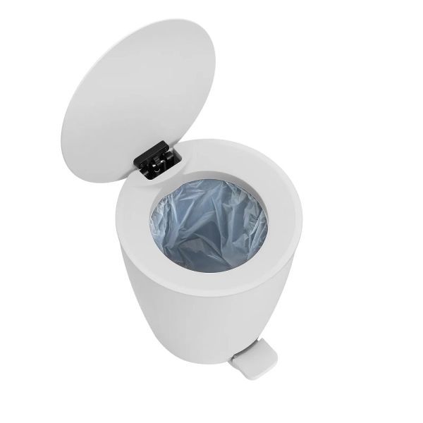 blomus AVA Treteimer 3 Liter, weiß