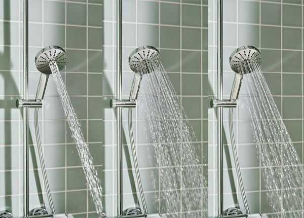 Grohe Vitalio Joy+ SmartControl System 280 Mono Duschsystem, Handbrause Stahlarten Rain, Jet & Booster