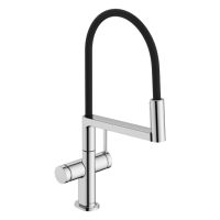 Vorschau: hansgrohe Talis Select M54 Einhebel-Küchenmischer, schwenkbar, 3jet, chrom