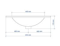 Vorschau: RIHO Porto Slim Waschtisch mit Unterschrank 80x36cm & LED-Spiegel
