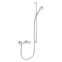 Kludi Logo Shower Duo Thermostat mit Brausegarnitur 90cm, chrom 6857805-00