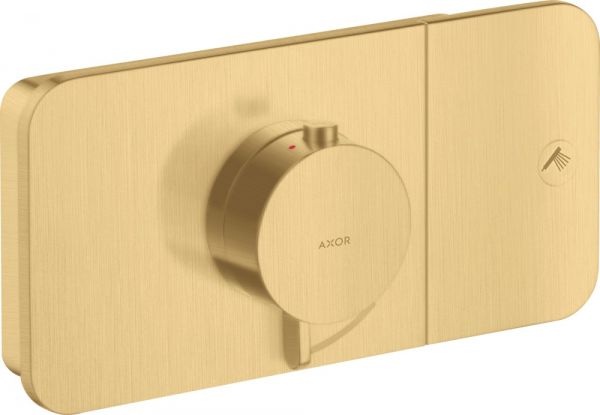 vAxor One Thermostatmodul Unterputz, für 1 Verbraucher brushed gold optic 45711250