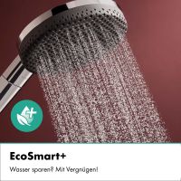 Vorschau: hansgrohe Raindance Alive Select S Duschkopf 125 3 Strahlarten 5,9 l/min, chrom